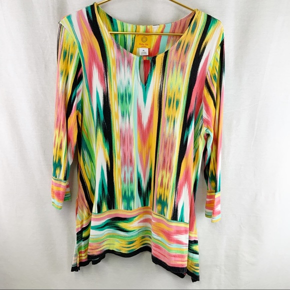 Ruby Rd. Tops - Ruby Rd. Multicolored Tunic